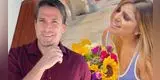 Paco Bazán viajó hasta Miami para reencontrarse con Susana Alvarado y regalarle flores amarillas: "Amor"