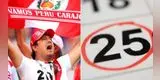 ¿Será feriado o día no laborable este jueves 25 de septiembre? Esto señala el calendario oficial de 2025