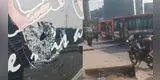 Transportistas de empresa Santa Catalina bloquean entrada de SJL tras atentado contra bus en Zárate