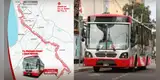 Corredor Rojo amplía ruta hasta Manchay: tarifa, nuevos paraderos y más sobre el trayecto del 204