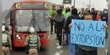 ¿Hay paro de transporte el 9 de octubre? Gremios anuncian dura medida ante reunión de emergencia con MTC