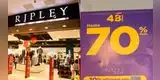 Ripley REMATARÁ miles de productos con hasta 70% de descuento por pocos días: descubre cómo ACCEDER