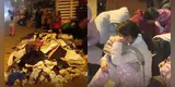 Tiktoker evidencia que la ROPA donada a damnificados del incendio en Pamplona Alta queda TIRADA en la calle