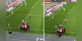¿Perrito hincha de Universitario? Can sorprende al 'celebrar' el gol de Alex Valera y fanáticos festejan: "Es recontra crema"