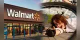 ALERTA en Walmart | Joven se sube a bicicleta eléctrica y atropella a una mujer dentro de la tienda