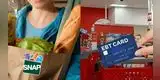 Cupones SNAP en Estados Unidos: ¿Qué se puede comprar con la tarjeta EBT?