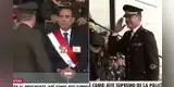 George Forsyth sorprende al vestir el uniforme militar frente a José Jerí y esta fue la reacción del presidente