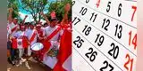 ¿Confirman feriado largo este lunes 17 y martes 18 noviembre a nivel nacional? Esto señala El Peruano