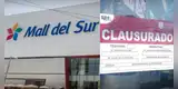 Mall del Sur es CLAUSURADO por la Municipalidad de San Juan de Miraflores por esta insólita RAZÓN