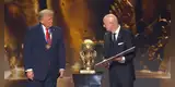 Trump presume su "NOBEL del FÚTBOL": la FIFA le entrega su PRIMER Premio de la Paz