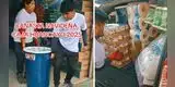 Peruana muestra canasta navideña de Caja Huancayo y usuarios de TikTok quedan en shock: "¿Es mudanza o se están vaciando la tienda?"