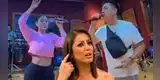 Pamela Franco aparece CANTANDO con Leonard León y Karla Tarazona REAPARECE con POTENTE video: "Si quieren pelear conmigo..."