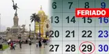 ¡Confirmado! Este 29 de diciembre será feriado SOLO EN UNA REGIÓN del Perú: AQUÍ los beneficiarios