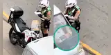 CAPTAN a conductor entregando billete a policía de Tránsito: imágenes del momento se vuelven virales en TikTok