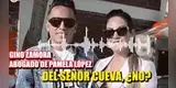 Abogado de Pamela López ADVIERTE posible favoritismo a Cueva en demanda de divorcio: “Sospecha de…”