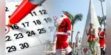 Confirmado | Perú tendrá más feriados largos por Navidad y Año Nuevo de 4 días consecutivos, pero solo para estos trabajadores