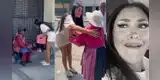 Michelle Soifer conmueve al salir a regalar canastas por Navidad, pero vendedora ambulante la 'chotea': "No se preocupe..."