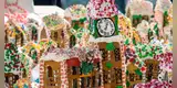 El pueblo de pan de jengibre más grande del mundo abre otra vez en Nueva York y es un imperdible navideño