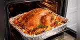 La TERRIBLE razón por la que NO DEBES usar aluminio para hornear el pavo en NAVIDAD, según el MINSA