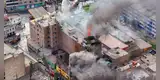 Así quedó el almacén del Rímac tras el incendio de código 4: bomberos apagaron el fuego luego de 4 horas