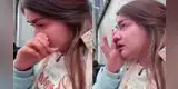 Tiktoker Jilari ROMPE EN LLANTO tras ser RETIRADA por seguridad de terminal terrestre en Cajamarca: "No deberían tratar así..."