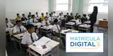 Matrícula Digital 2026: Guía paso a paso para asegurar una vacante en la web del Minedu