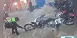 “Se cayó el cielo” en Tarapoto: lluvias intensas inundan la ciudad; motocicletas fueron arrastradas por el agua