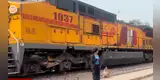 Chaclacayo: tren del Ferrocarril Central Andino arrolla a un hombre que dormía en la vía férrea