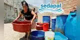 Confirmado | Sedapal anuncia el corte masivo de agua potable para este miércoles 04 de febrero hasta por 12 horas en estos distritos