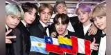 Precios de entradas de BTS: estos serían los costos en Argentina, Chile, Colombia y Perú para el concierto