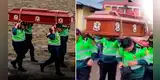 Madre de 90 años despide sola a su hijo en Ayacucho y policías tienen gran gesto: llevaron féretro hasta el cementerio