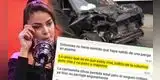 Laura Spoya CAMBIA SU VERSIÓN con Magaly y REVELA NUEVOS DETALLES tras sufrir FUERTE accidente: "No supe maniobrar..."