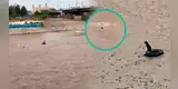 Río Rímac ARRASTRA a hombre que intentó salvar a perrito: vecinos no pudieron ayudarlo