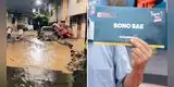 ES OFICIAL | Gobierno dará BONO de S/ 500 para damnificados por lluvias: quiénes lo recibirán y desde cuándo