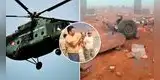 Arequipa: Perrito sobrevive a caída de helicóptero FAP; fue hallado cuidando el cuerpo de su dueño