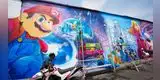 Super Mario Galaxy deslumbra en Perú con un mural por el MAR10 DAY