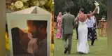 Revelan NUEVAS FOTOS de la boda del hijo mayor de Carlos Alcántara y Andrea Rubini