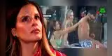¿Y Alejandra Baigorria? Magaly expone a Said Palao muy CERQUITA a una joven en medio de la piscina y con parrilla en Argentina