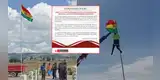 Cancillería peruana ROMPE EL SILENCIO tras polémico izamiento de bandera de Bolivia en territorio nacional: "En pleno..."
