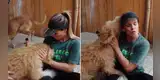 Alejandra Baigorria CONMUEVE al besar a perrito sin hogar y redes estallan: “Te admiro, MUJER”