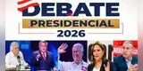 Hoy INICIA el debate presidencial: hora para ver y qué candidatos se enfrentarán en la primera fecha