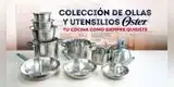 El Popular y Oster presentan una colección de ollas de acero inoxidable pensada para el hogar peruano
