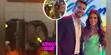 Mayra Goñi y Rodrigo Brand son CAPTADOS dándose romántico beso y artista se pelea con reportero de ‘Amor y Fuego’