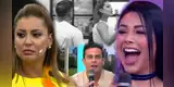 ¡ENFURECIDA! Karla Tarazona ABANDONA programa EN VIVO al oír que Christian Domínguez volvería con Pamela Franco