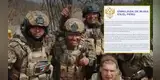 Embajada de Rusia se pronuncia tras caso de peruanos enviados a combate contra Ucrania: "El servicio militar..."