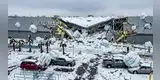ALERTA MÁXIMA en Walmart | Tormenta de granizo causa COLAPSO DE TRAGALUCES sobre clientes: Imágenes son aterradoras