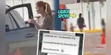 Laura Spoya DESOBEDECE a la autoridad tras SUSPENSIÓN de su brevete: Es grabada manejando su auto con sus hijos