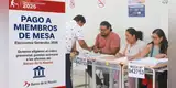 ¿Fuiste miembro de mesa? Banco de la Nación habilita el pago: consulta hasta cuándo puedes cobrar