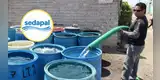 ¡CORTE DE AGUA! Sedapal confirma suspensión del servicio este viernes 8 de mayo: revisa si tu distrito se verá afectado