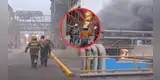 Voraz incendio en refinería de combustible en Cajamarquilla deja varios heridos y alarma en Chosica